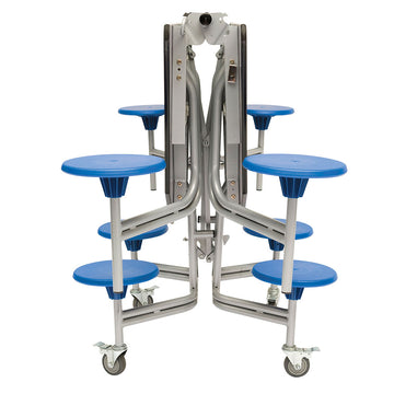 8 Seat Octagonal Mobile Seating Unit